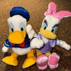 Disney Donald and Daisy Duck Plush Toys